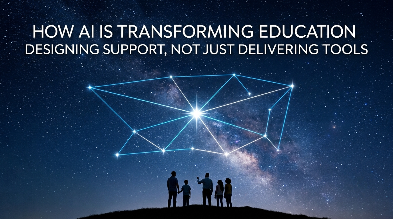 How AI is Transforming Education: Designing Support, Not Just Delivering Tools